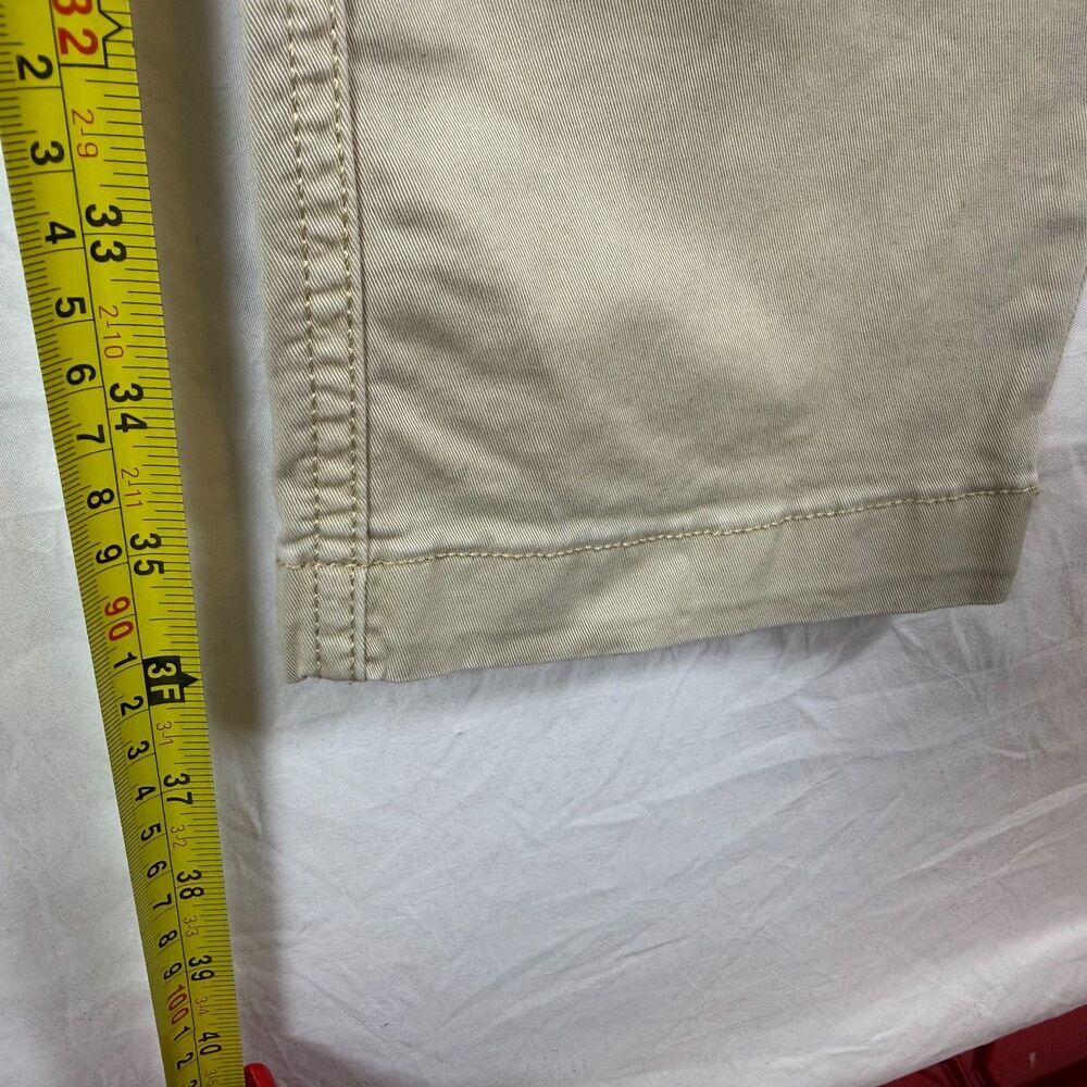 GAP Khaki Chino Pants Straight Leg Stretch Size 0 - Picture 7 of 8